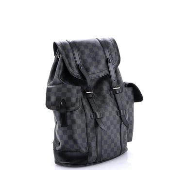 Louis Vuitton Christopher Backpack Damier Graphite Pm