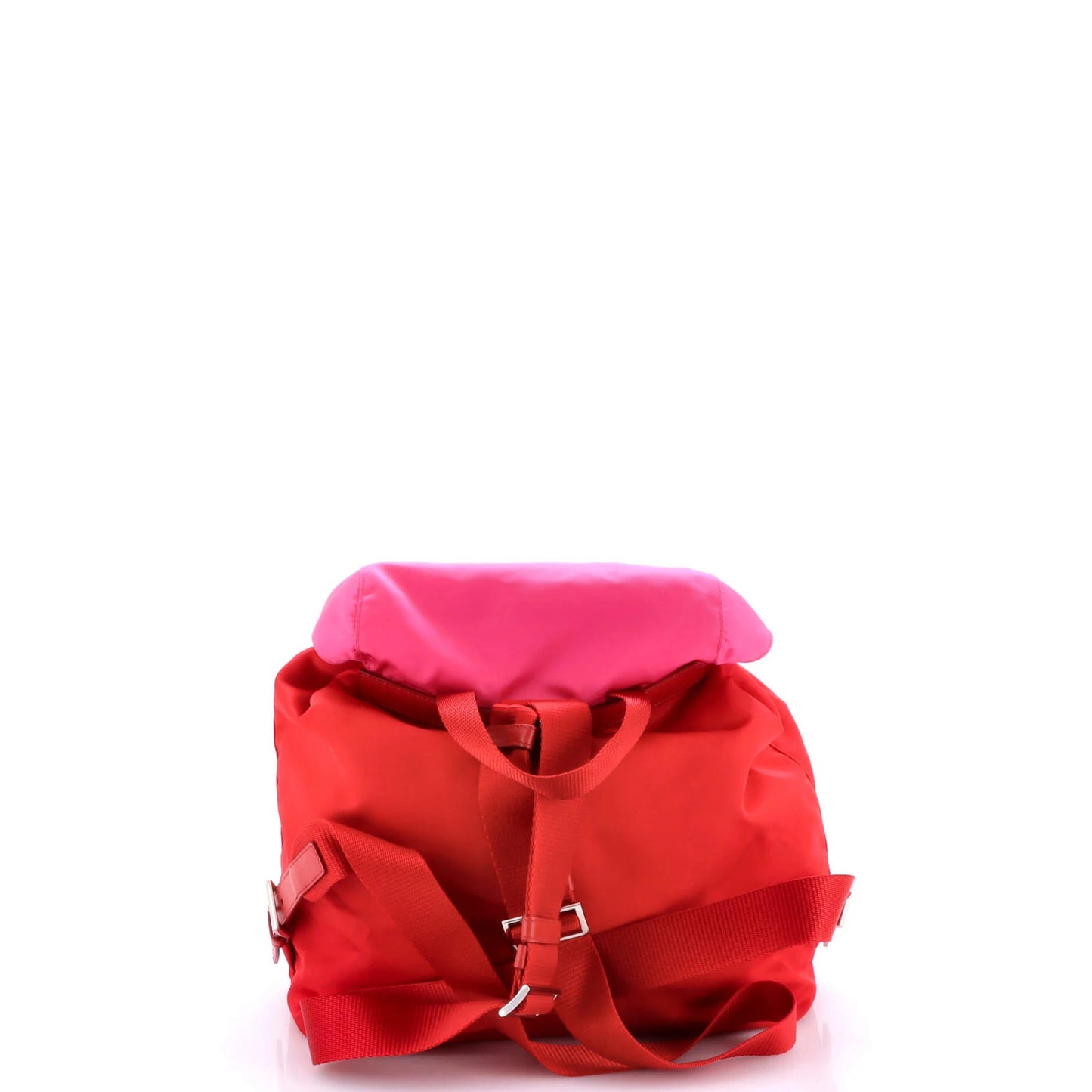 Prada Double Front Pocket Backpack Tessuto Medium