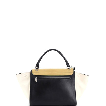 Celine Tricolor Trapeze Bag Leather Medium