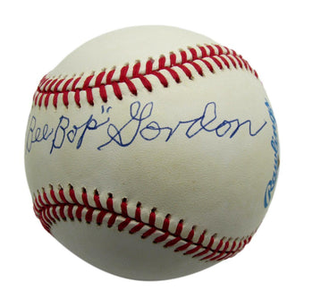 Herald Gordon Signed Oal Baseball Negro League Chicago American Giants Psa/Dna