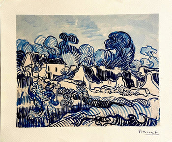 Vincent Van Gogh Museum Lithograph Coa Signed Op (Edvard Munch)