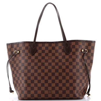 Louis Vuitton Neverfull Nm Tote Damier Mm