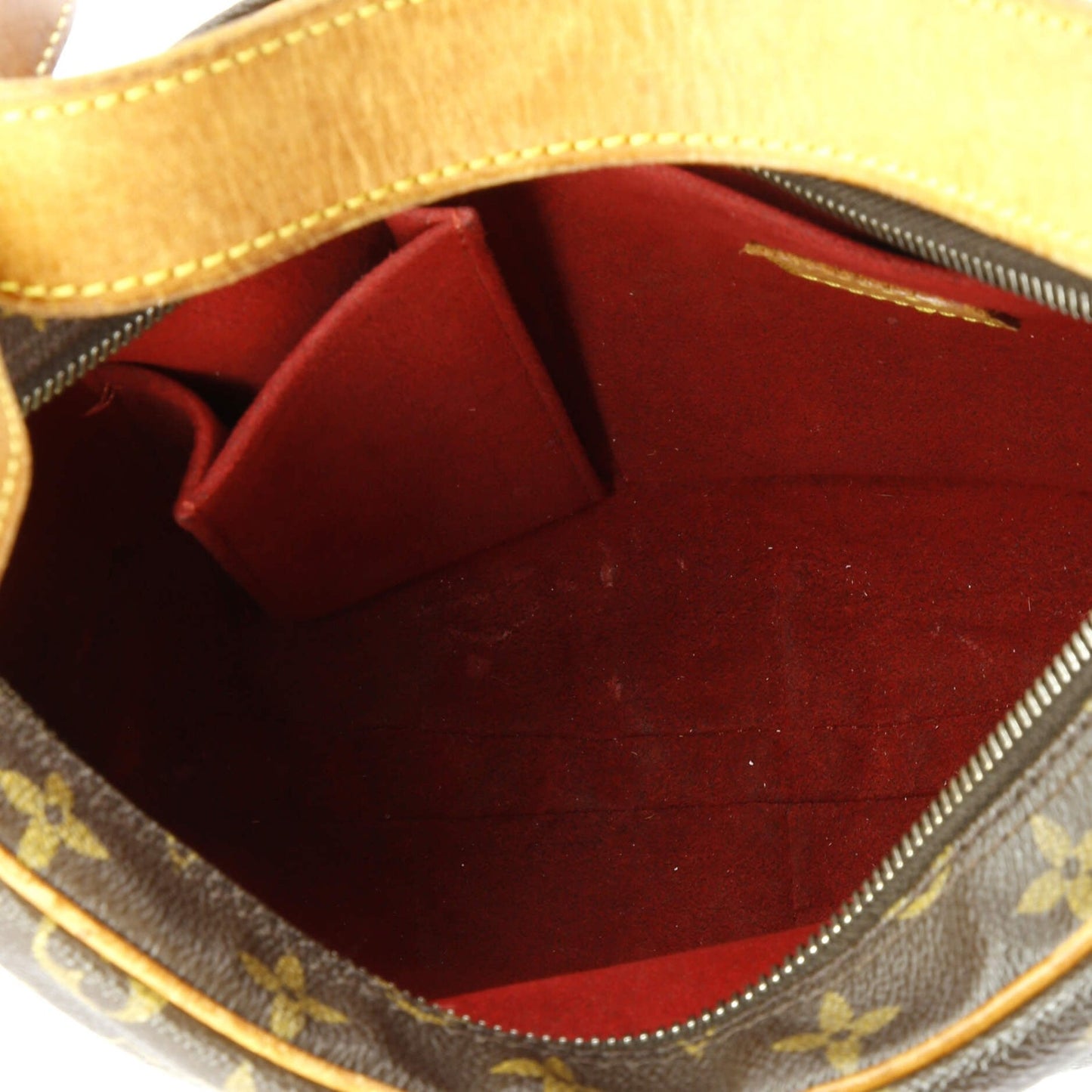 Louis Vuitton Croissant Handbag Monogram Canvas Mm