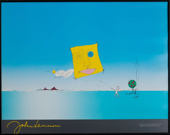 New John Lennon Lithograph Bag One Official Poster 