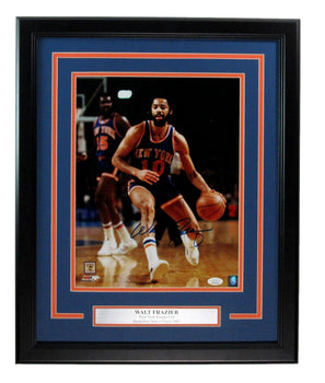 Walt Frazier Hof New York Knicks Signed/Auto