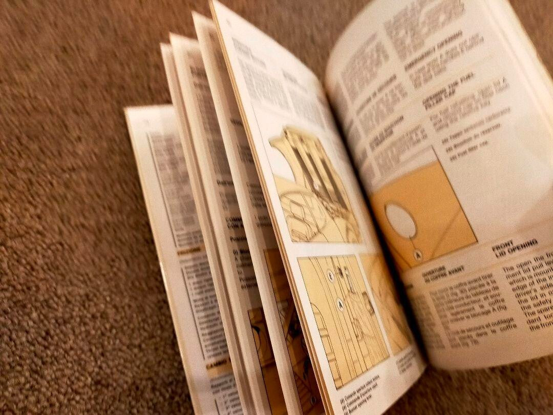 Ferrari 512Bb Owner'S Manual European Edition