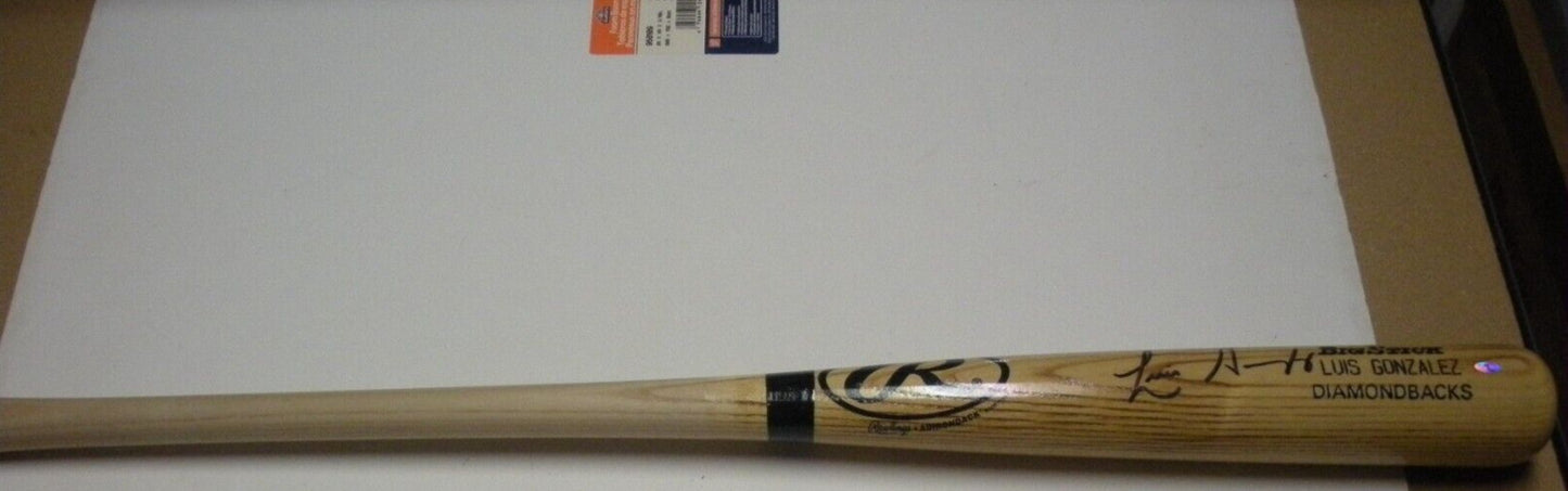 Luis Gonzalez Diamondbacks 2001 Ws Champs Jsa/Coa