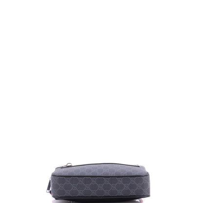 Gucci Soft Zip Belt Bag Gg Coated Canvas Small