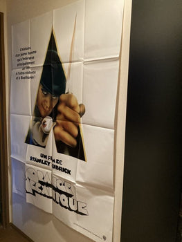 1971 A Clockwork Orange Original Vintage Poster One Sheet French Edition Kubrick