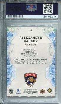 Aleksander Barkov Autographed Upper Deck Card Psa Authentic Auto