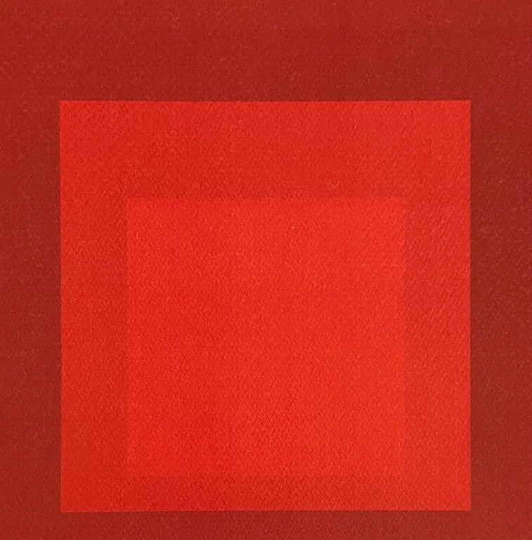 Josef Albers Lithograph Signed Coa Hand Numbered Collection