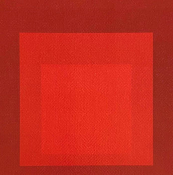 Josef Albers Lithograph Signed Coa Hand Numbered Collection