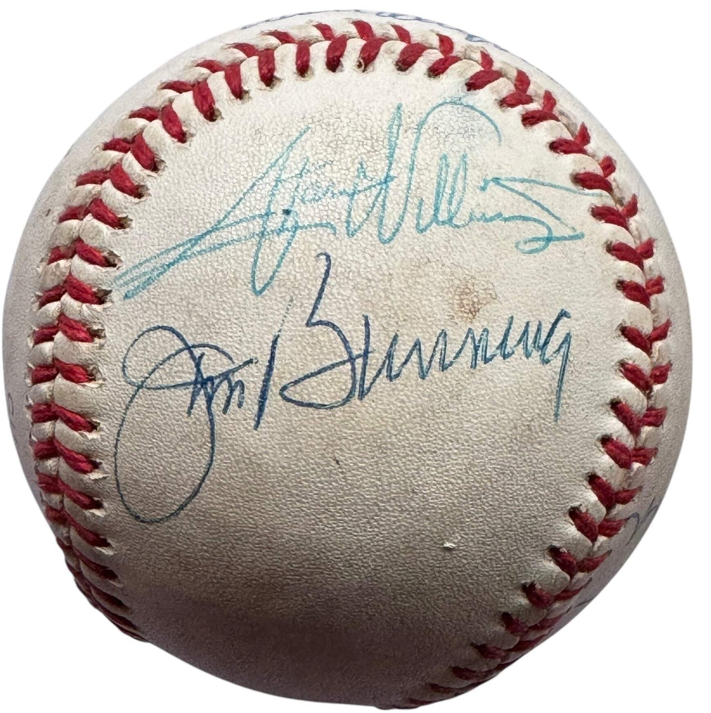 Don Drysdale & Others Autographed Official National League Baseball (Jsa)