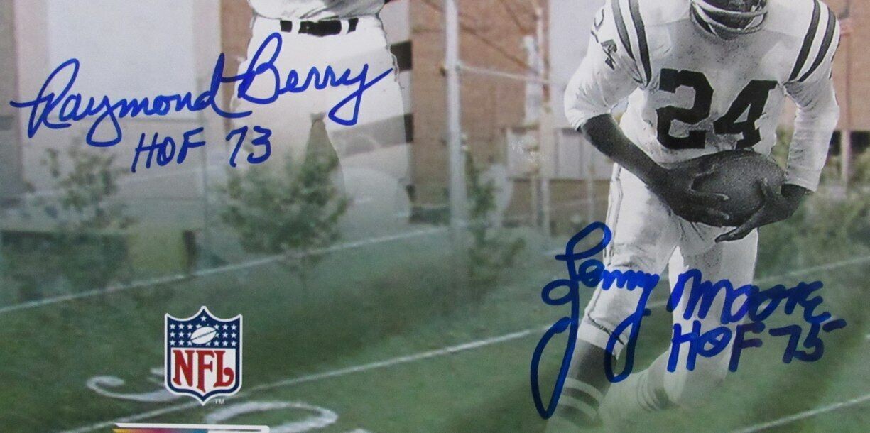 Baltimore Colts Hall Of Famers Signed/Autographed 16X20 Photo Psa/Dna 164456