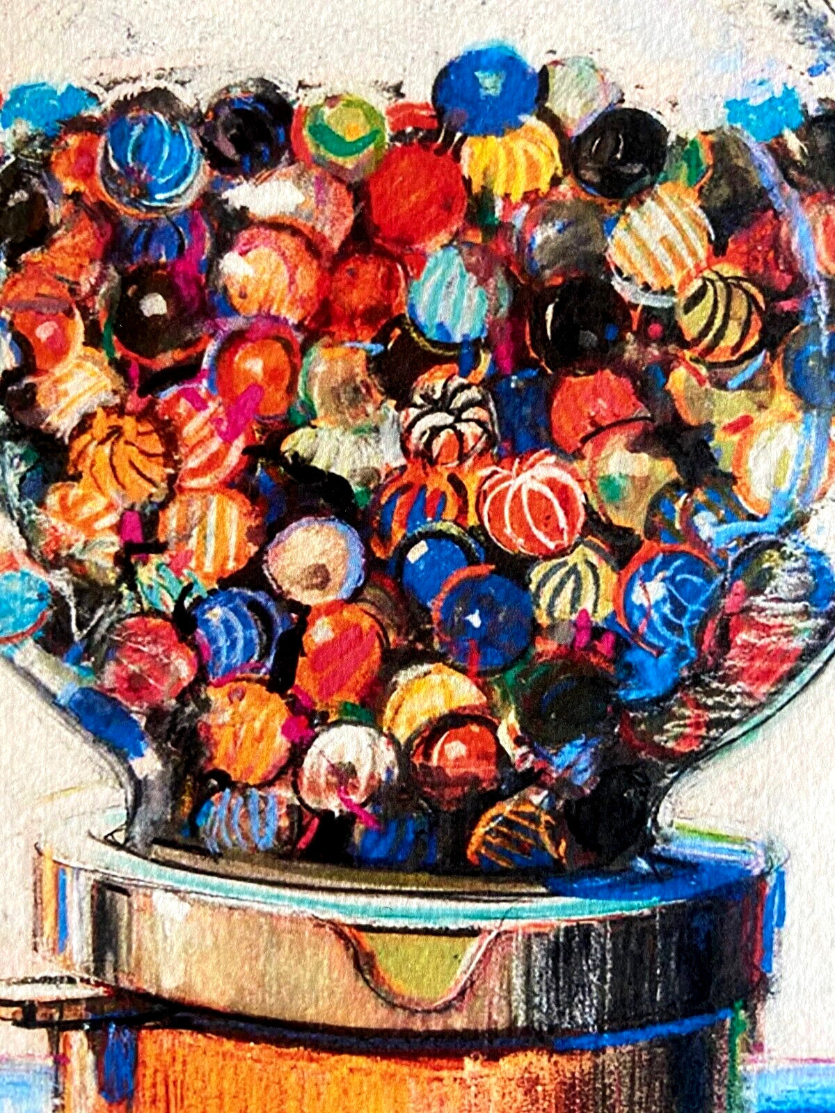 Wayne Thiebaud Lithograph Coa Signed (Op) Hand Numbered Stamp