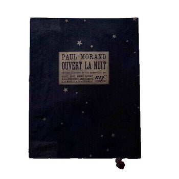 Paul Morand - Ouvert La Nuit 1924 Watercolors By Raoul Dufy Andr Favory Paris