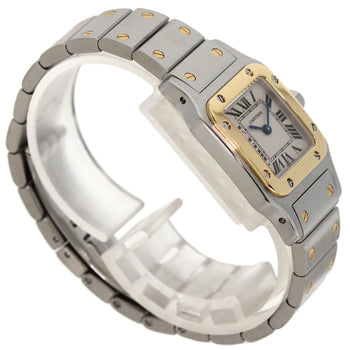 Cartier Santosgalbe Sm Watches W20012C4 Stainless Steel/Ssxk18Yg Ladies