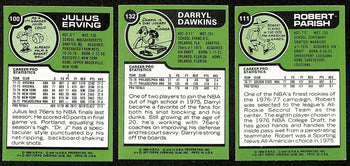 1977-78 Topps Basketball Complete Set (132) Parish Rc Dantley Rc Erving 199067