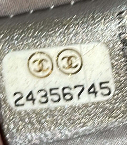 Chanel Boy O Case Clutch Quilted Calfskin Large