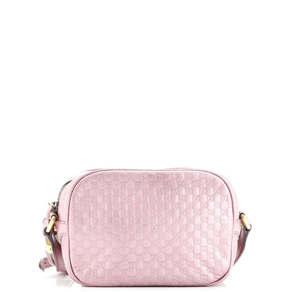 Gucci Sunshine Disco Crossbody Bag Microguccissima Leather Small