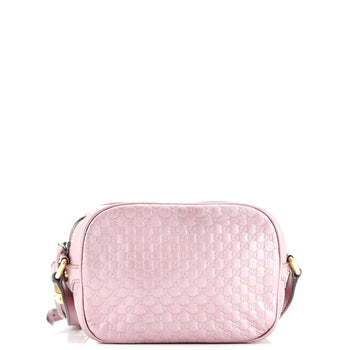 Gucci Sunshine Disco Crossbody Bag Microguccissima Leather Small