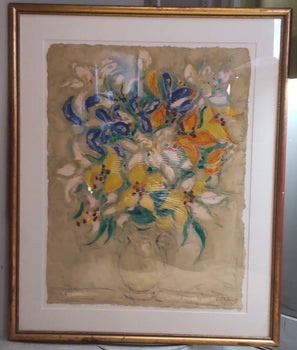 Andr Cottavoz Carborundum Lithograph 