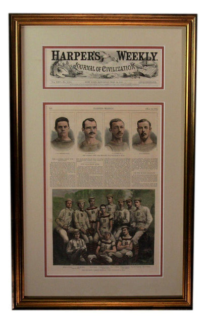 May 14, 1881 Harper'S Weekly Newspaper Princeton