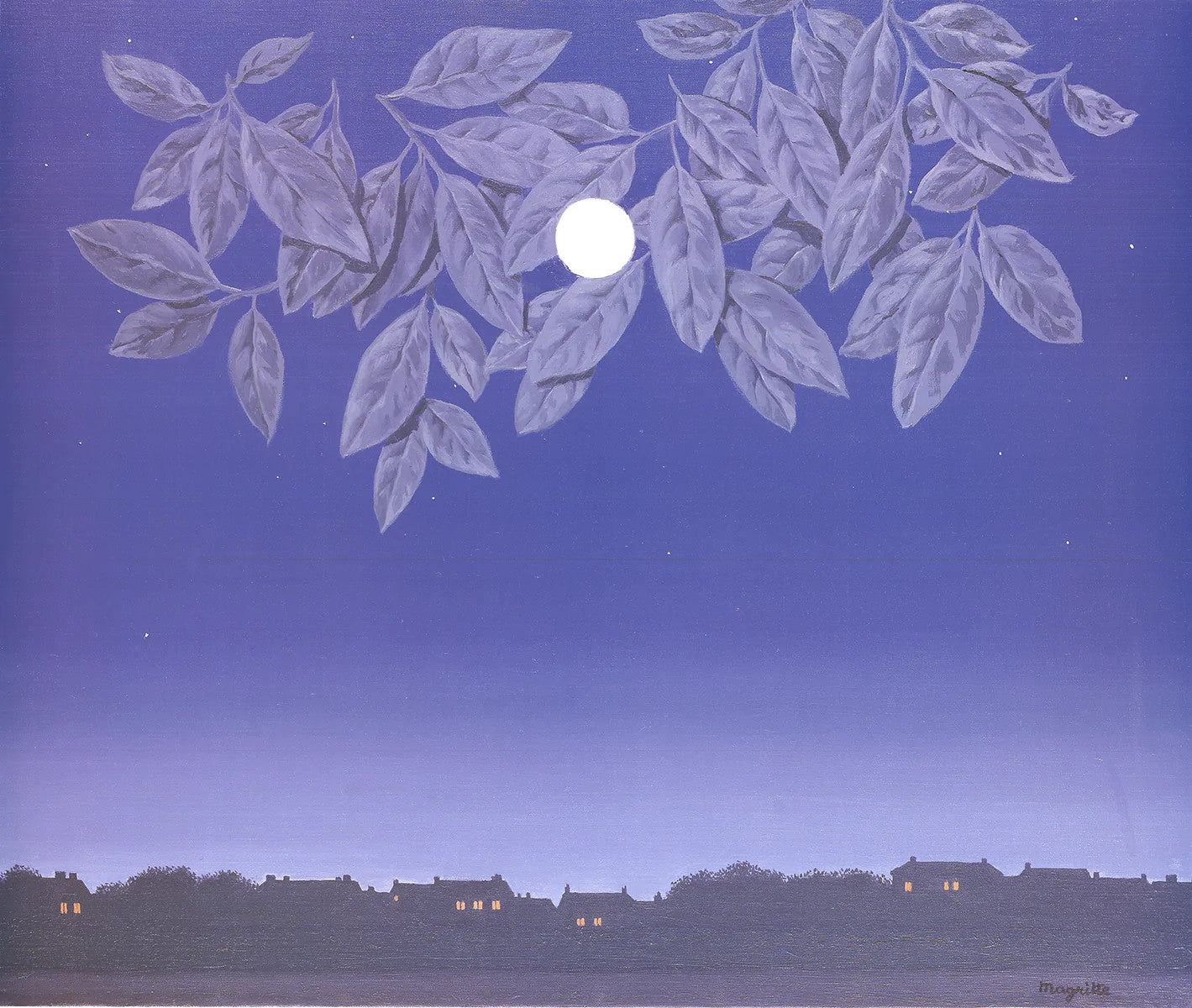 Rene Magritte La Page Blanche " Poster Surrealism