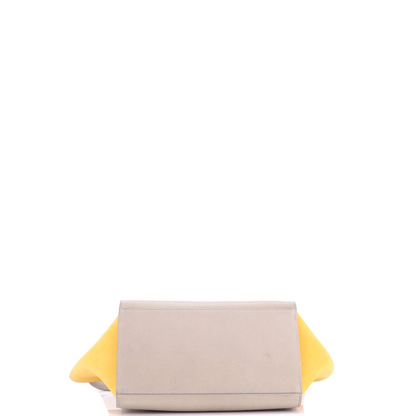 Celine Trapeze Bag Leather With Patent Small