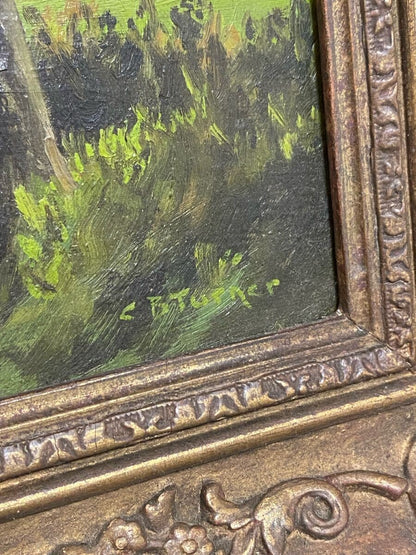 C. B. Turner (British) Original Oil Painting Landscape Signed Framed