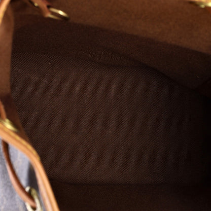 Louis Vuitton Vintage Montsouris Backpack Monogram Canvas Pm