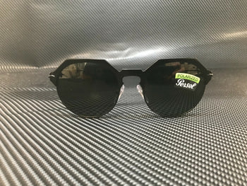 PERSOL PO2488S 111658 Black Demishiny Green