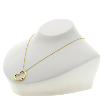 Tiffany&Co.   Necklace Open Heart K18 Yellow Gold