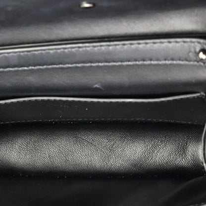 Valentino Garavani Vlogo Loco Flap Shoulder Bag Toile Iconograph Fabric Small