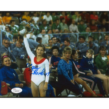 Olga Korbut Autographed 8X10 Photo