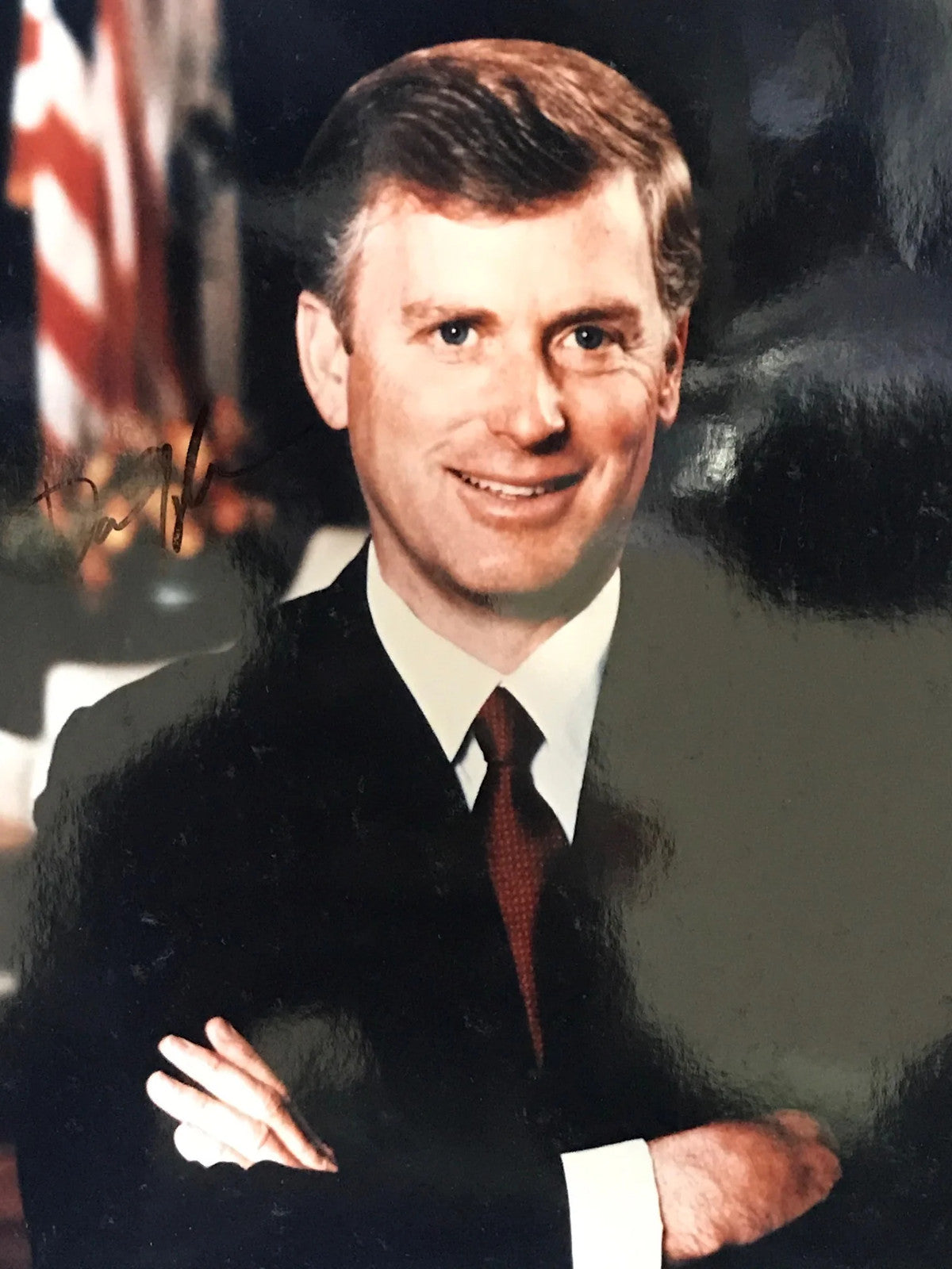 Dan Quayle Autographed 8X10 Celebrity Photo