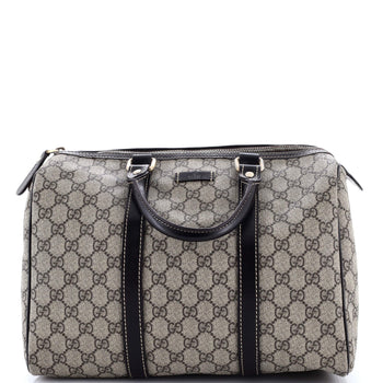 Gucci Joy Boston Bag Gg Coated Canvas Medium