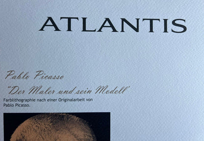 Pablo Picasso Lithograph Coa Signed Numbered By Hand Certified 180 Copies #