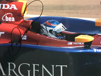 Danica Patrick Autographed 8X10 Racing Photo