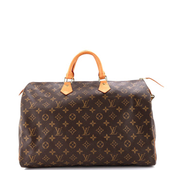 Louis Vuitton Speedy Handbag Monogram Canvas 40