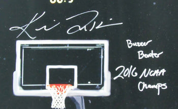 Kris Jenkins Autographed 2016 The Shot 16X20 Photo Villanova Framed Jsa 177444