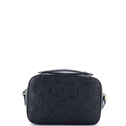 Louis Vuitton Saintonge Handbag Monogram Empreinte Leather