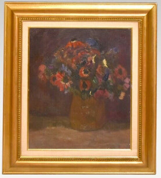 Georges Feher Miskolc, Hungary Original Painting Oil On Canvas Signed Framed