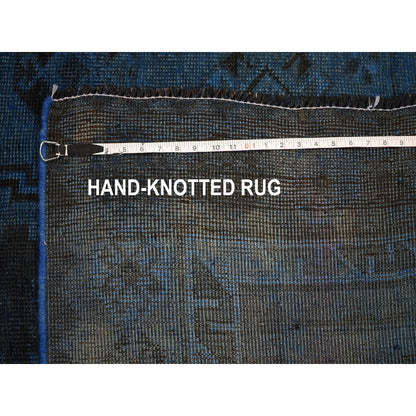 5'X10' Gallery Size Farsian Sheeraz Worn Down Hand Knotted Oriental Rug