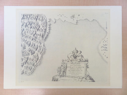 ?Pianta Delle Antiche Siracuse? By Vincenzo Mirabella, 1989, Arnaldo Lombardi