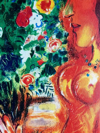 Marc Chagall Lithograph Coa Hand Numbered Signed Limited