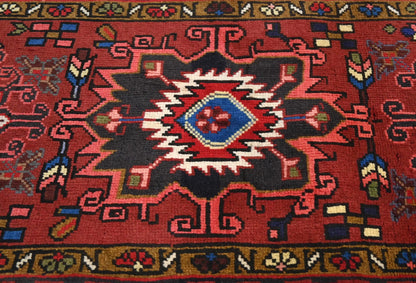 Vintage Hand-Knotted Oriental Runner Rug 2'3X6'2