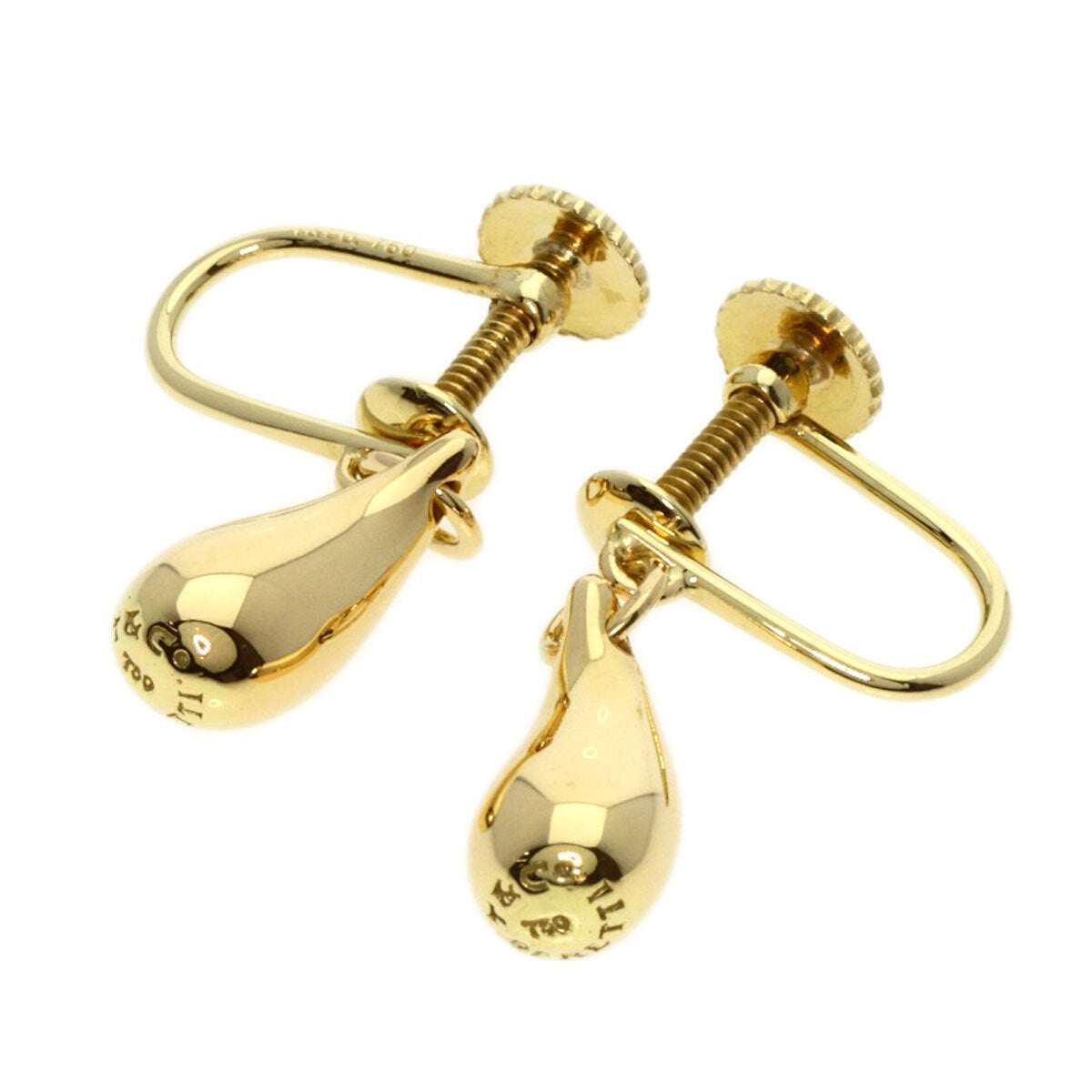 TIFFANY&Co.   Earring teardrop K18 Yellow Gold