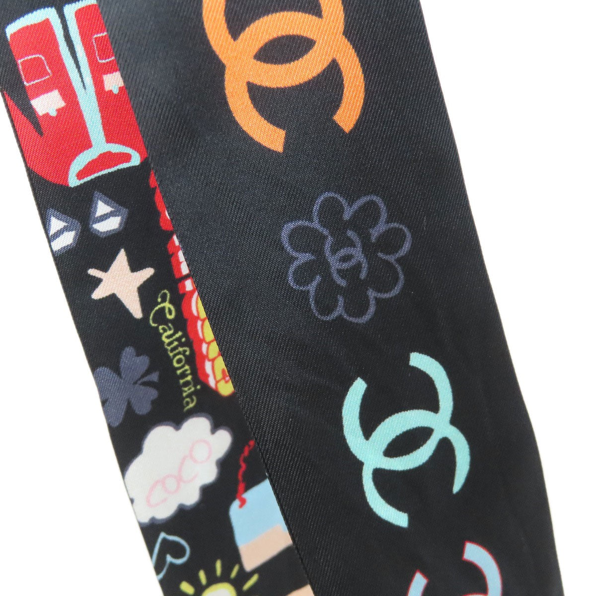Silk CHANEL Bando Scarf