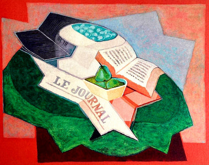 Juan Gris Lithograph Hand Numbered Coa Stamp - Paul Klee